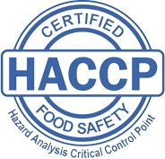 HACCP food safety certification