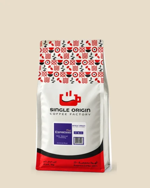 Single Origin Espresso Plus whole bean coffee pack